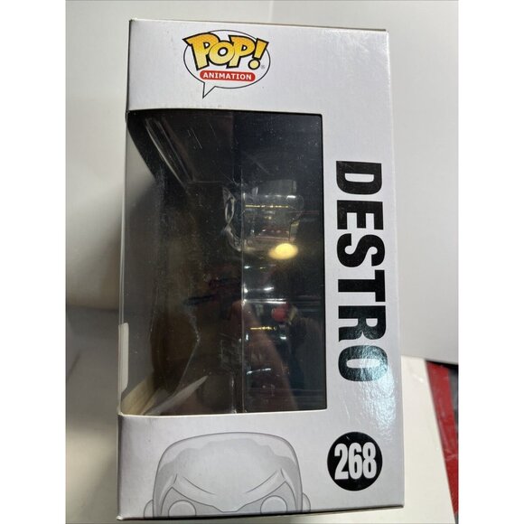 Funko Pop! Vinyl: G.I. Joe - Destro - (Chrome) - # 268 Mib 2017 Fall Convention! - Picture 2 of 5